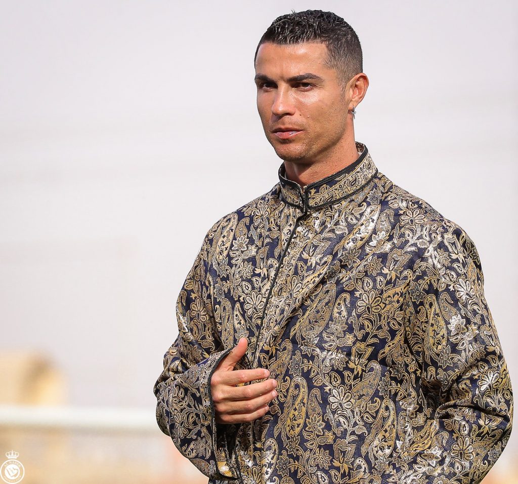 Ronaldo Celebrates Founding Day In Traditional Saudi Attire With Al