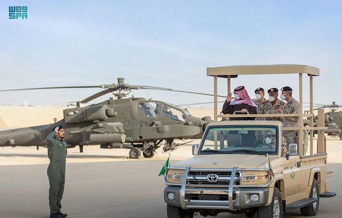 Minister of Saudi National Guard inaugurates air base in Dirab｜Arab ...