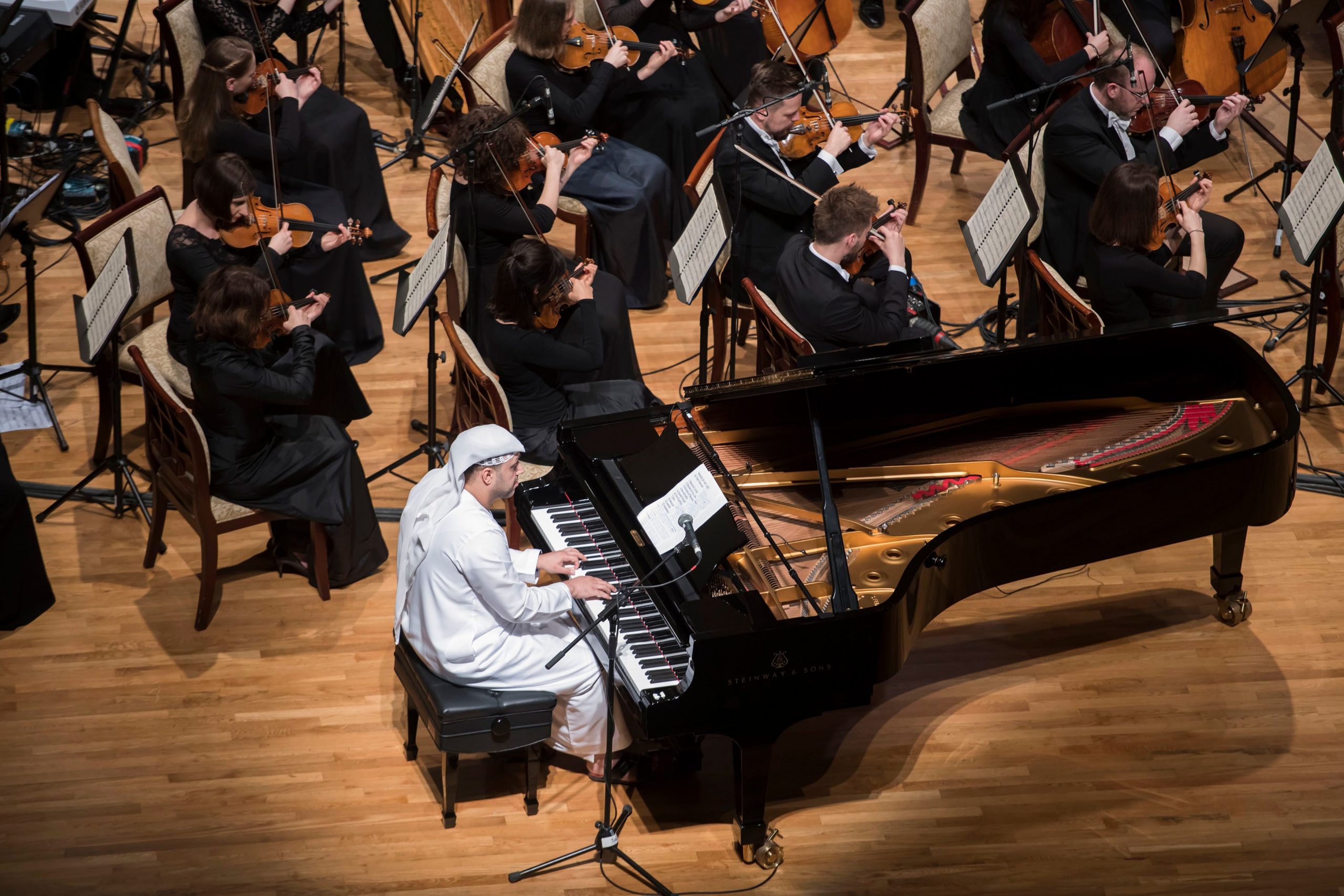 Emirati music composer portrays a unique blend of music between ...