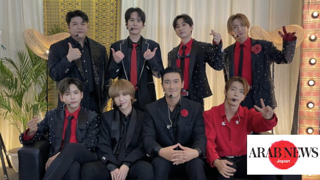 K-Pop’s Super Junior ‘looking forward’ to performing at KCon in Saudi Arabia｜Arab News Japan