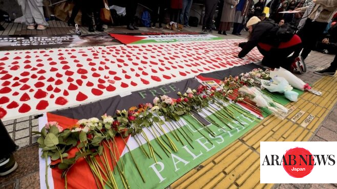 “Tears for Gaza” attracts crowds in Tokyo｜Arab News Japan