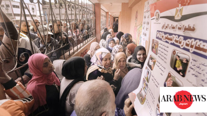 Strong Voter Turnout In Egyptian Presidential Election｜Arab News Japan