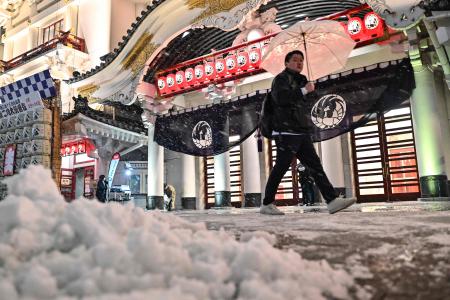 Snow hits Tokyo, many other areas｜Arab News Japan