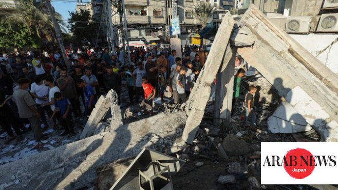 Deadly strikes hit Gaza as war enters tenth month｜Arab News Japan