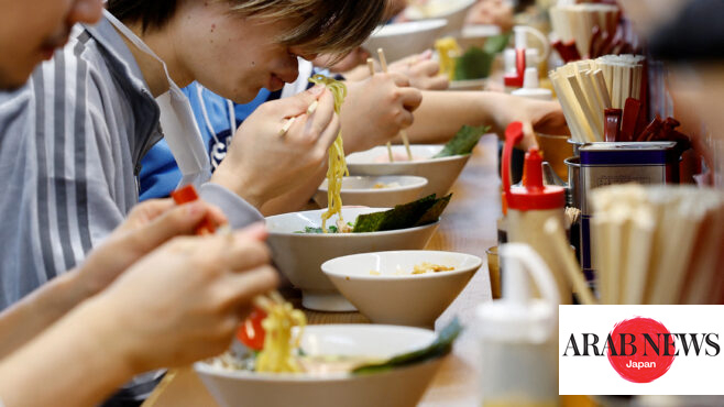 Japan’s rising ramen prices give election voters food for thought｜Arab News Japan