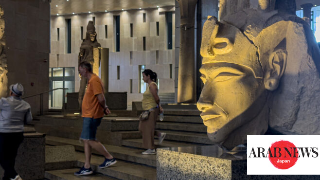 Japan-aided Grand Egyptian museum opens exhibit for trial run｜Arab News Japan