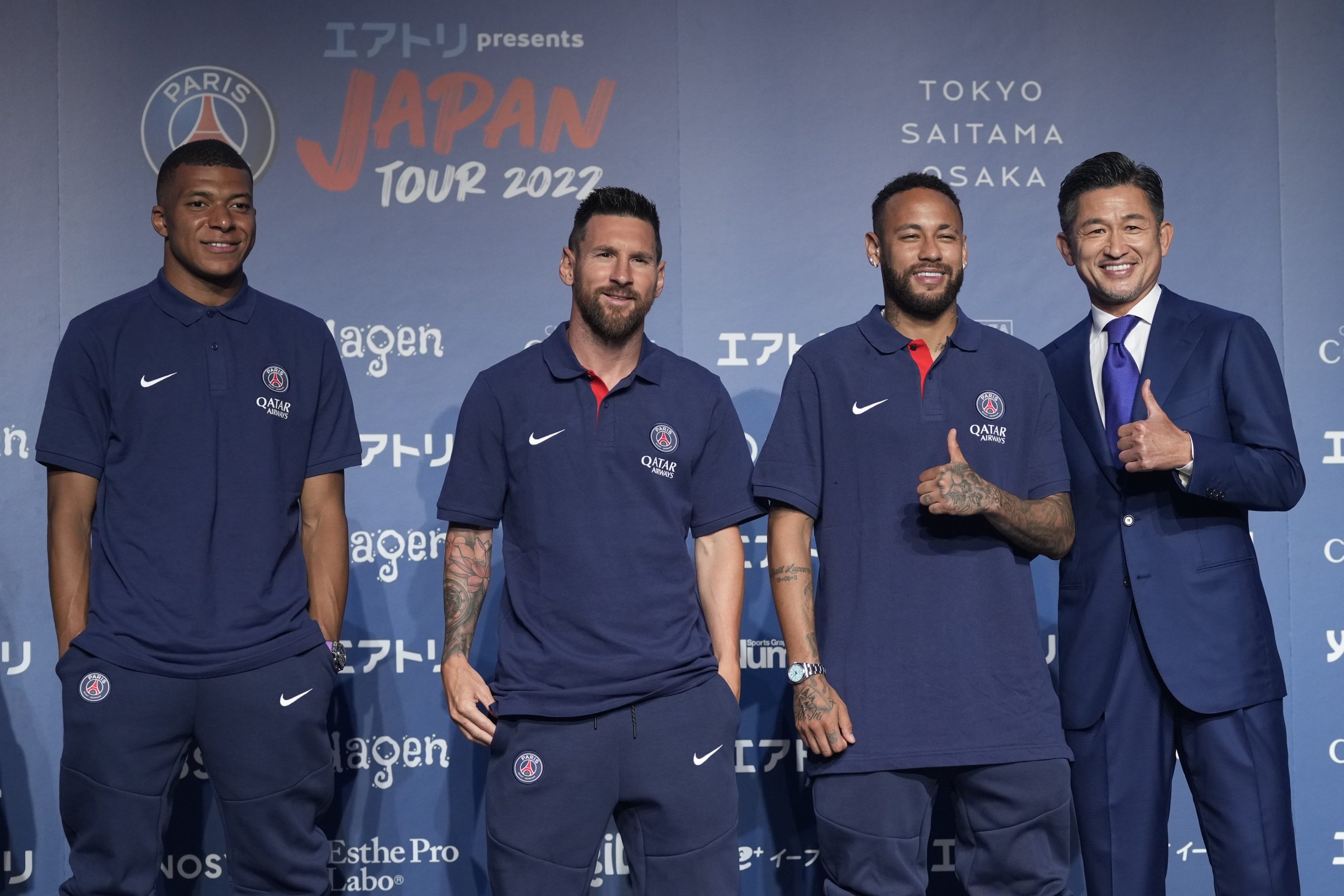 Psgが日本に到着 全3試合の遠征 Arab News